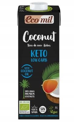 Boisson à la noix de coco céto faible en glucides sans gluten bio 1 l