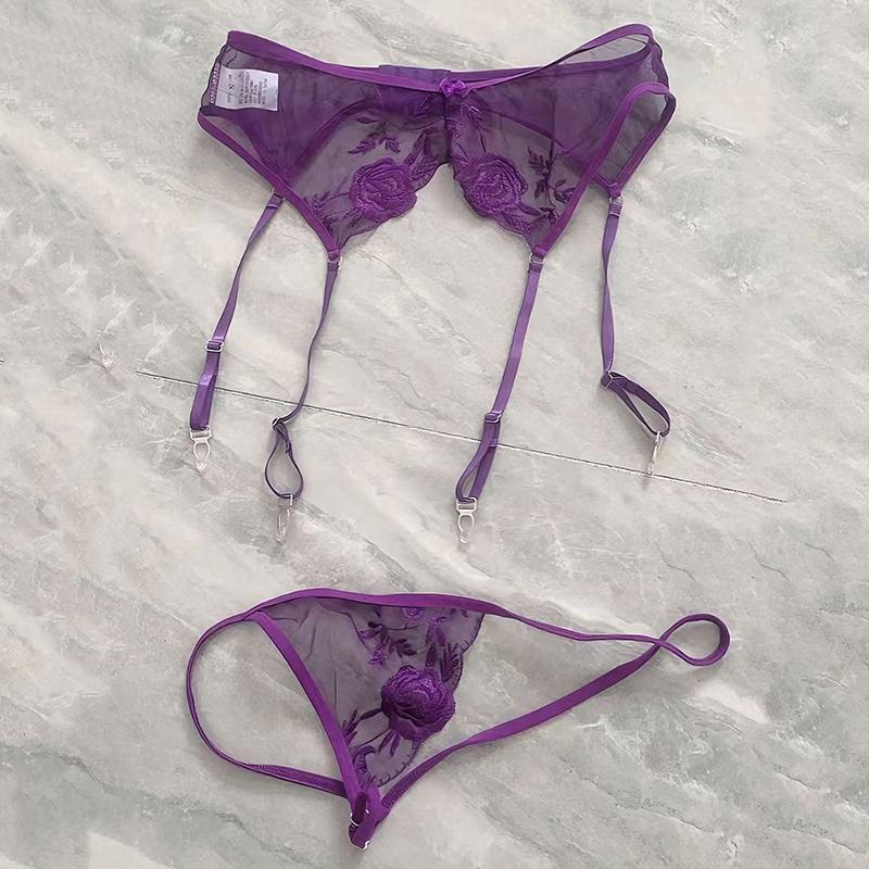 Женские Сексуальные Чулки Пояс-Подвязка Черные Чулки Подвязки Кружевные Сетчатые Ночная Рубашка Сексуальный Пояс-Подвязка Секс Нижнее Белье