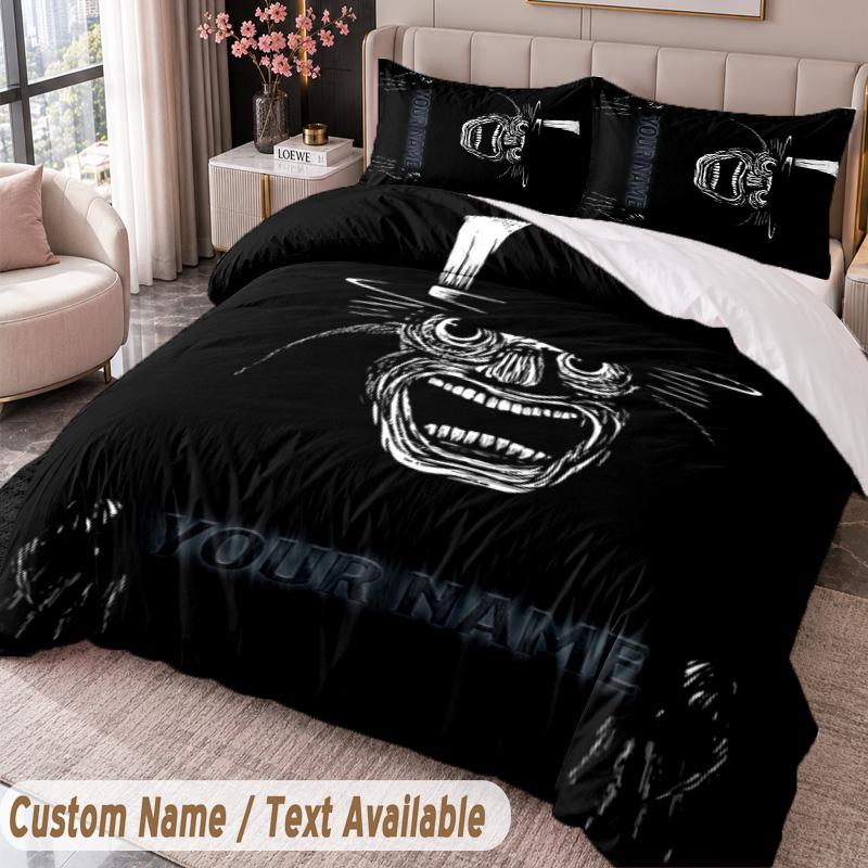 Custom Name Text 3Pcs Bedding Set The Babadook Duvet Cover And Two Pillowcases