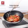 ZWILLING Classic II Non-stick Stainless Steel Wok