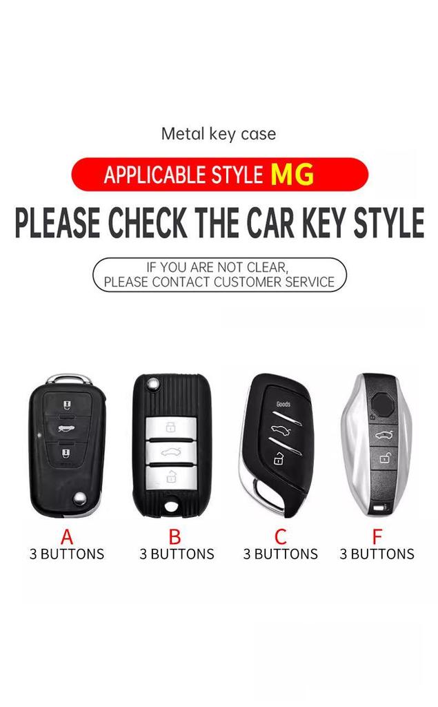 Etui na klucze MG do Scorpio, Navigator, Cyberster, MG4EV, ZS