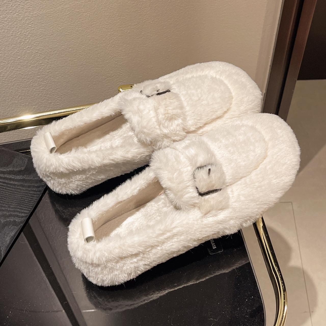 2024 Новые осенне-зимние женские повседневные туфли на плоской подошве — фото 5