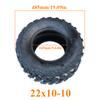 Pneu de Vácuo de 10 polegadas 22X10-10 Pneu Externo 4PR para Carro de Praia de Quatro Rodas GOKART KARTING ATV UTV