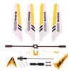 Reservedeler S107G Rc Set Tail Helicopter Full S107 Hovedtilbehør