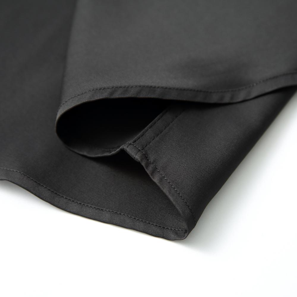 Cămașă de rochie pentru bărbați, cu mânecă lungă, de culoare uni, fără călcare, elastică, mătăsoasă, prietenoasă cu pielea, ușor de întreținut, formală, îmbrăcăminte pentru bărbați, cămașă cu nasturi