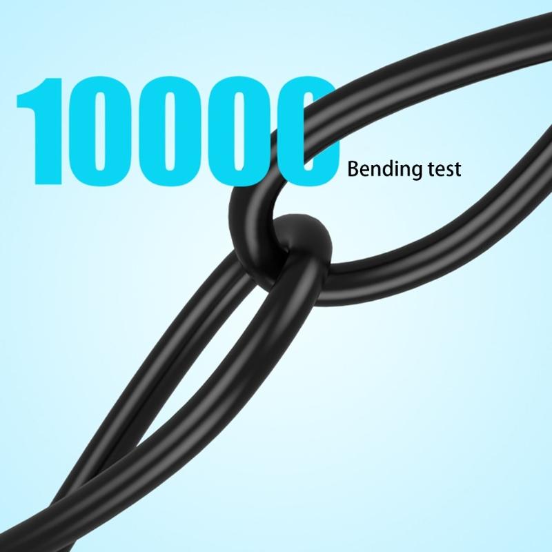 Кабель для быстрой зарядки USB Type C PD100W с 3-контактным разъемом и интеллектуальной системой согласования напряжения