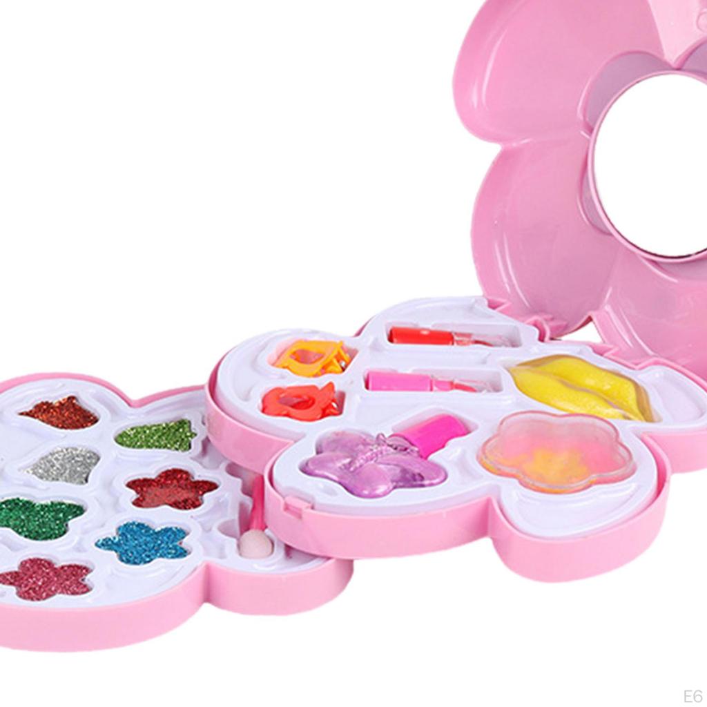 Mädchen Make-up Sets, Geschenke für kleine Mädchen, ab 5 Jahren, Kleinkinder, Spielhaus, Schmink-Spiel