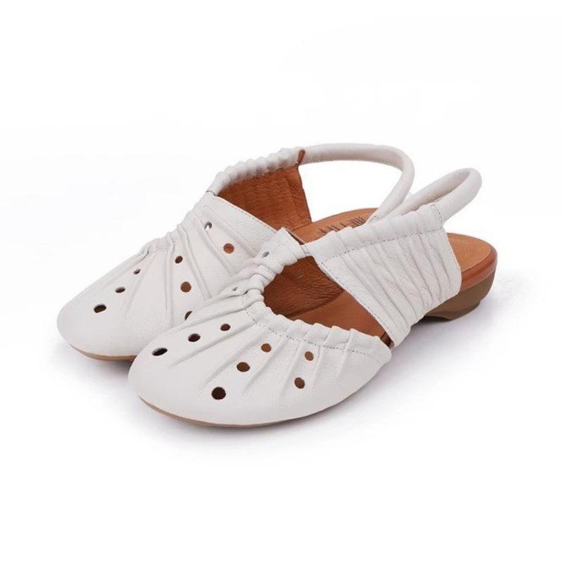 Fashion Slipper Platform Cloud Monstera Funny Leaf Home Soft Slides Sandals Outdoor Summer Ladies House Shoe Flat Men Female Beach