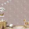 Stars Wallpaper Red and Light Gray for Living Room and Bedroom 50x1000