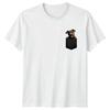 Wrinkly Puppy Pitbull Dog Pocket Graphic Tee Animals Unisex Unisex Unisex TShirt