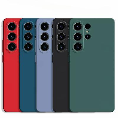 Samsung Galaxy S25 Ultra Kılıfı Samsung Galaxy S25 Plus S25 Ultra Kılıfı Darbeye Dayanıklı Sıvı Silikon Telefon Kılıfı Galaxy S25 Ultra