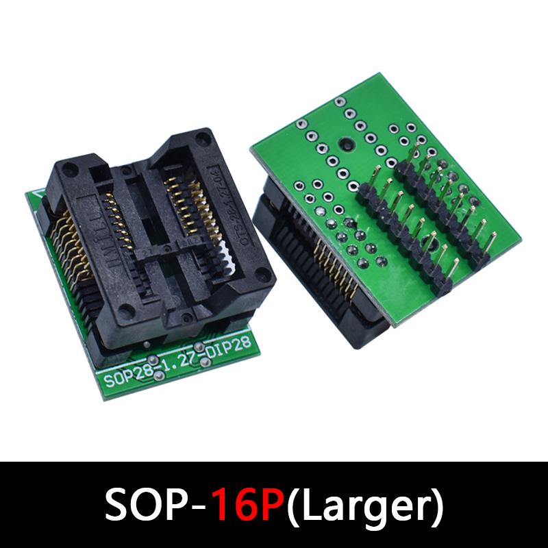 SOIC8 SOP8 SOP16 SOP20 TSSOP8 TSSOP24 SOP44to DIP8 DIP16 DIP44 Wide-body Seat Wide 200mil Programmer Adapter Socket