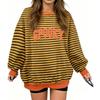 Women's Halloween Printed Neck Short Sleeve T-Shirt Casual Top