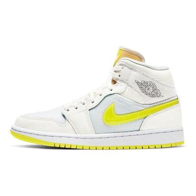 Zapatillas Air 1 Mid SE Voltage Yellow para Mujer Blanco Vela Amarillo-Voltaje-Claro-2 DB2822-107