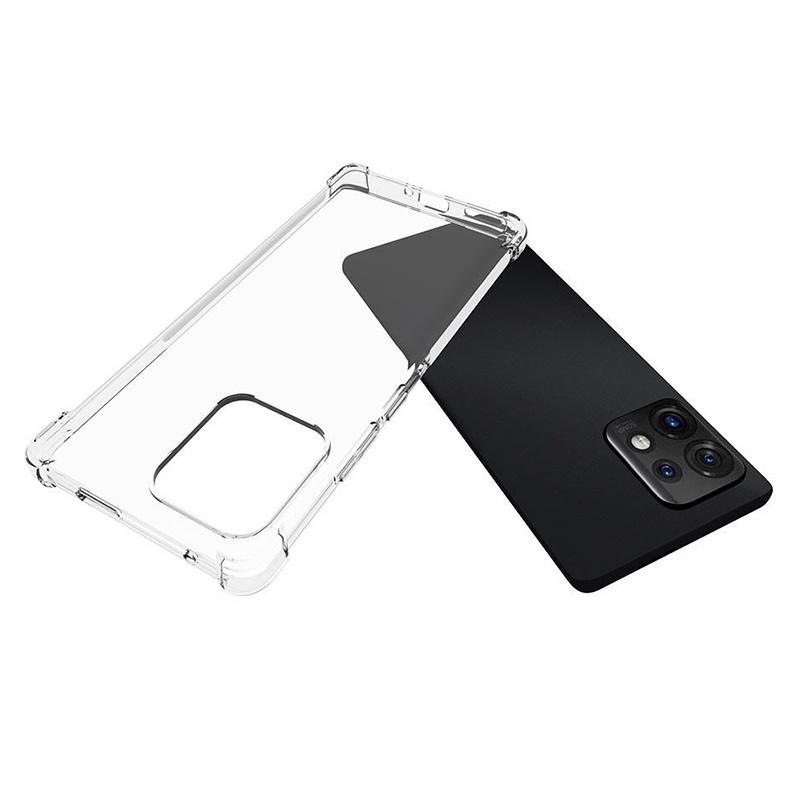 

For Motorola Moto X40 5G/Edge 40 Pro 5G Transparent Anti-Slip Phone Case Reinforced Corners TPU Shockproof Protective Cover A