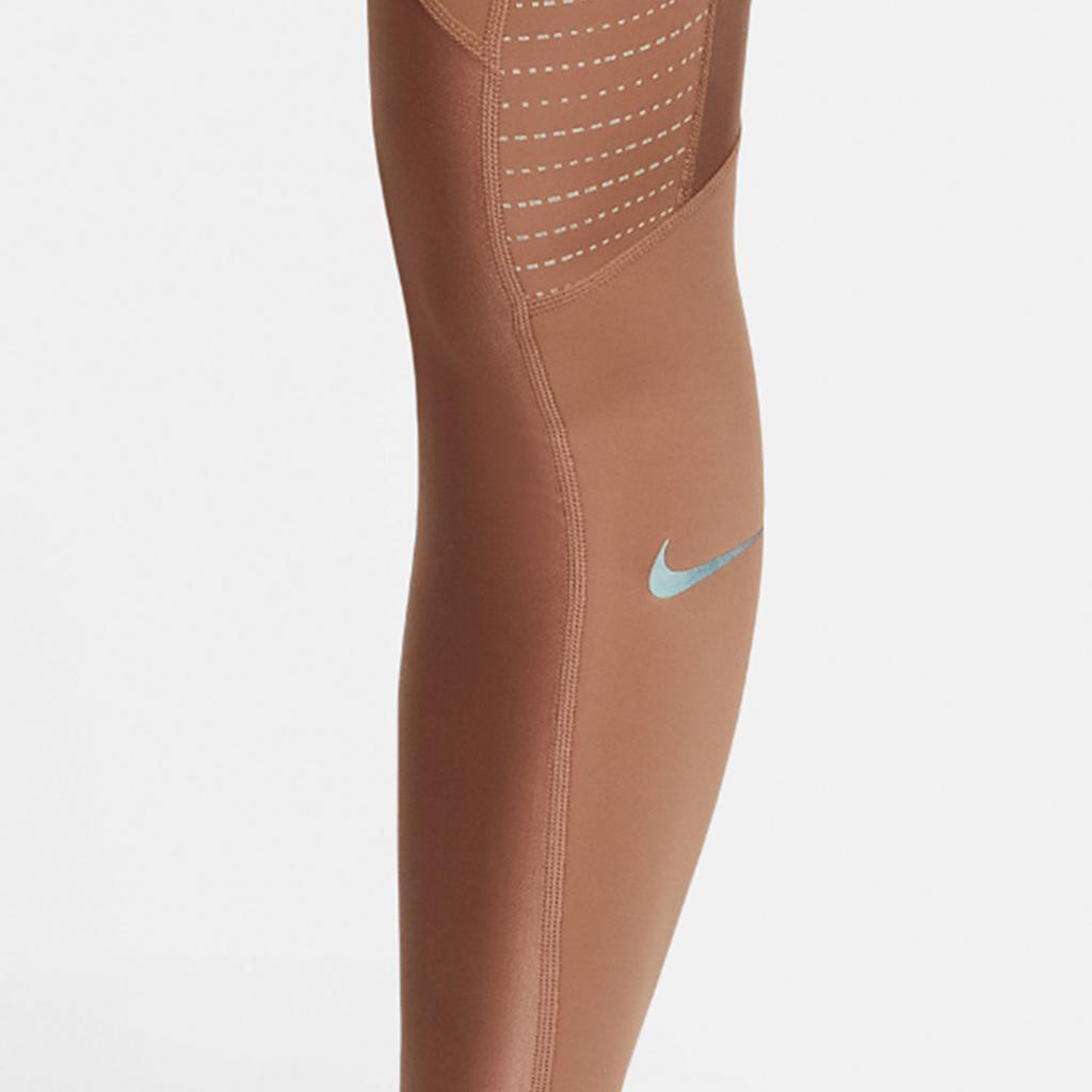 Nike Dri-FIT Sports Training Running Quick-Dry Breathable Tight Retro Pants Women bottoms Coral DD6856-256
