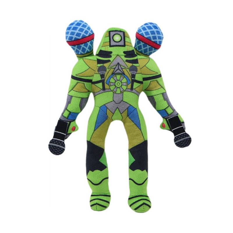 Tvman Skibidi Toilet Speakerman Plush Toy Cartoon Doll Decoration Gift Kids