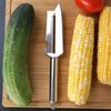 4 In 1 Stainless Steel Peeler, Multifunctional Vegetable Fruit Cutter, Potato Apples Carrot Peeler with Bottle Opener And Scaler