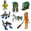 AI Tung Tung Tung Sahur Building Block Toy Game Tralalero Tralala Bombardiri Crocod Building Blocks Birthday For Children Model