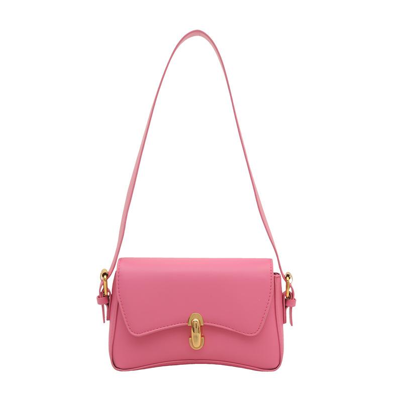 Niche Design Texture Underarm Bag Women's 2025 New Summer Shoulder Bag Simple Fashion Handbag
