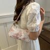 Small and Fresh Simple Underarm Bag for Women In Summer New Trendy Butterfly Printed Dumpling Bag One-shoulder Crossbody Bag Trendy