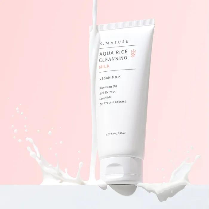 S Nature Aqua Rice Cleansing Milk 150ml