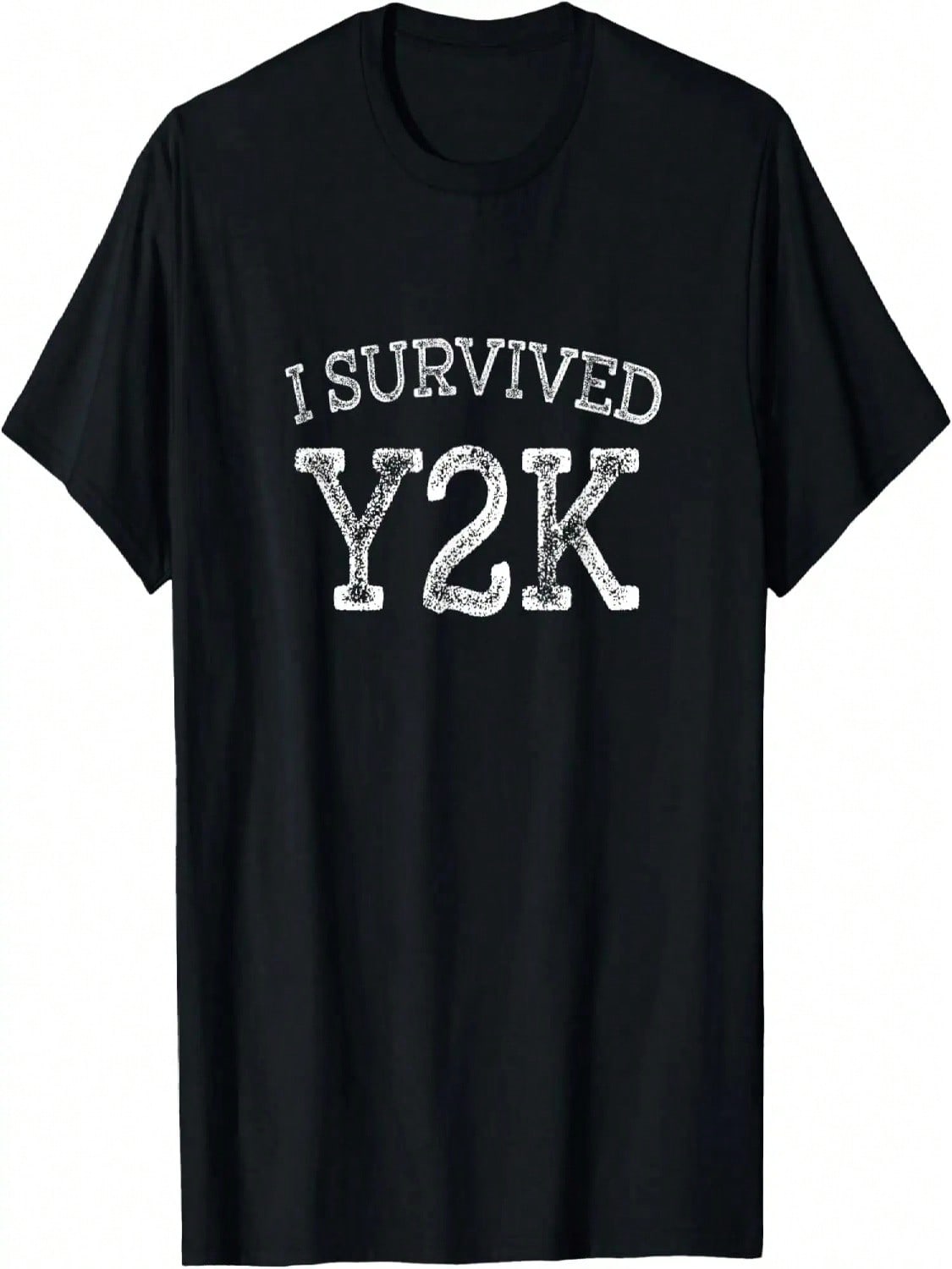 I Survived Y2K Survivor Year 2000 Funny Graphic T Shirt T-Shirt S