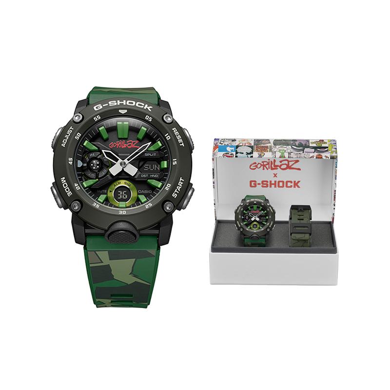 

Casio G-SHOCK GA-2000GZ-3APR зелёный