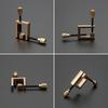 Side Clamp Violin Making Tool Brass Square Clip Violin Spool Clamps Easy to Use