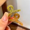 Shark Princess Head Grab Clip Small, Acrylic Edge, Forehead and Side Hair Clip for Women Stylish Hair Accessories for Everyday Wear