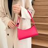 Stylish Small Pu Handheld Women's Bag Ideal For Daily Commuting In Black Pink And Brown