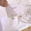 Korean Design Zirconia Ear Cuff: Real Gold Plating, High-Class, Versatile, Simple Chic