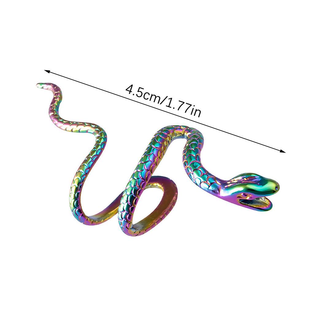 1PC Snake Earing Clips Without Piercing Punk Non-Piercing Clip Earring Ear