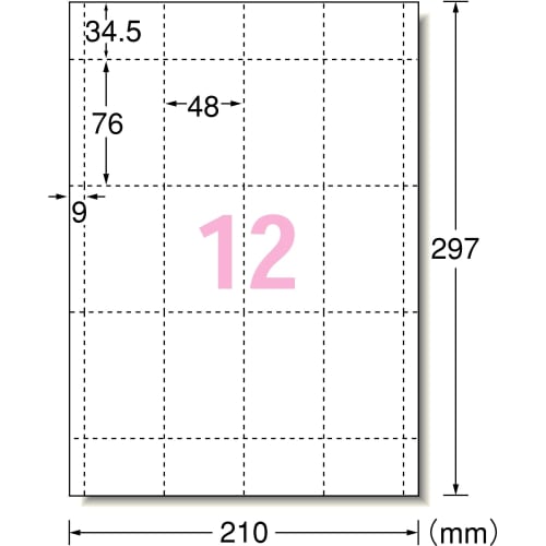 A-One Multi Card Cash Card Size 10 Sheets 51083