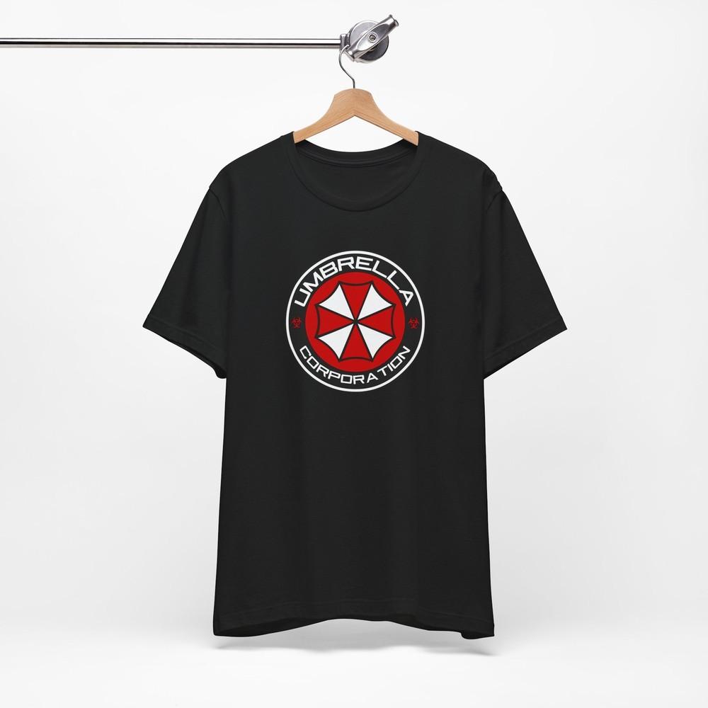 Футболка Umbrella Corporation UBCS Resident Evil T-Virus Corp. Унисекс Футболка с принтом Видеоигры XL