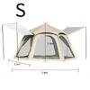 Outdoor SunProof RainProof Quick-Opening Tent Lightweight Waterproof Foldable Tent Full-Automatic Camping Picnic Sunshade Tent