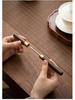 White Porcelain Kung Fu Tea Ceremony Set: 6-Piece Accessory Kit with Tea Clip, Needle, Teapot Brush for Home Use