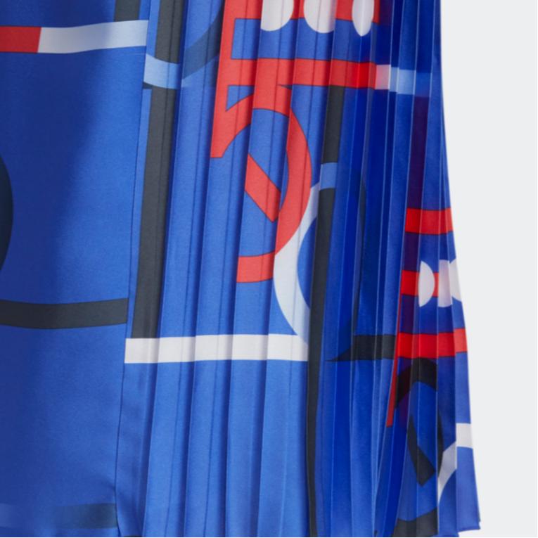 Adidas Aop Pleated Tennis Skirt Women Skirts Blue H09674