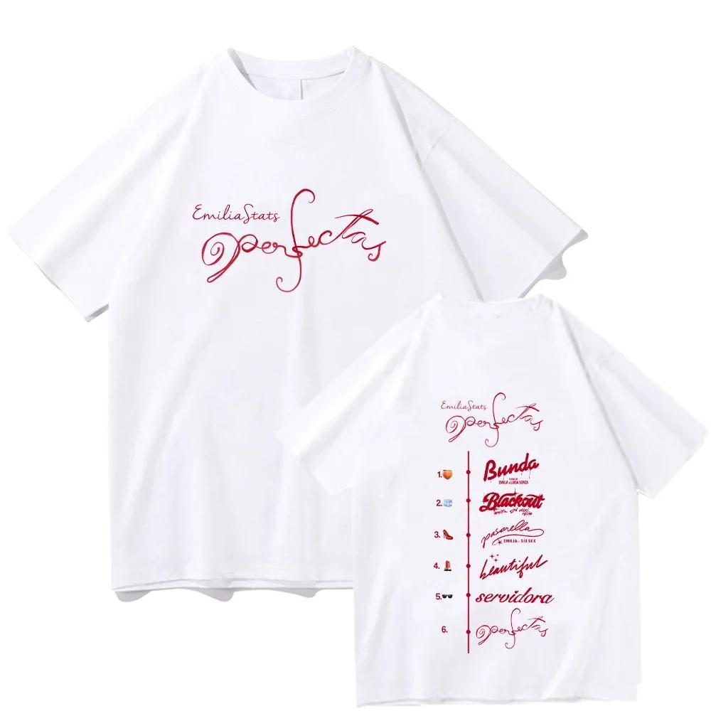 Famous Emilia Mernes Fashion Album Global Tour Mercah Tshirt Men Women Loose Cotton Comfortable Tee Loose Casual Oversized Top