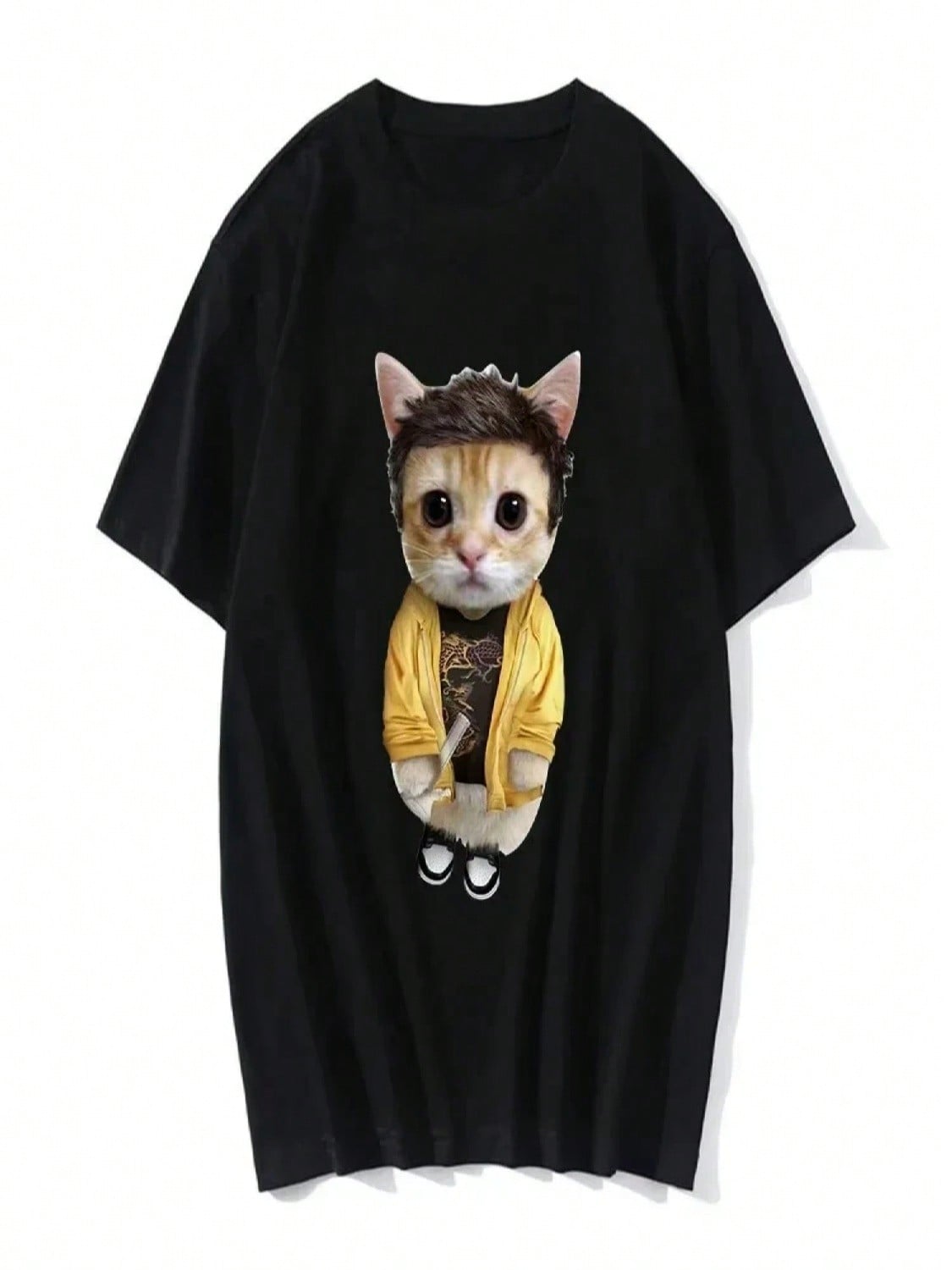 Funny Cat 3D Printed Casual Wounisex s T-Shirt Summer T-Shirt Summer Wounisex s T-Shirt Y2K Wounisex s T-Shirt Tops Graphic T Shirts Y2K S