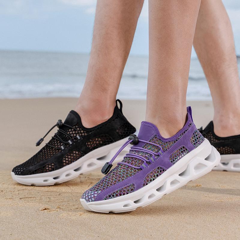 TUINANLE Herren Damen Outdoor Sport Aqua Schuhe Schnelltrocknend Strand Schwimmen Fitness Waten Wandern Wassersportschuhe