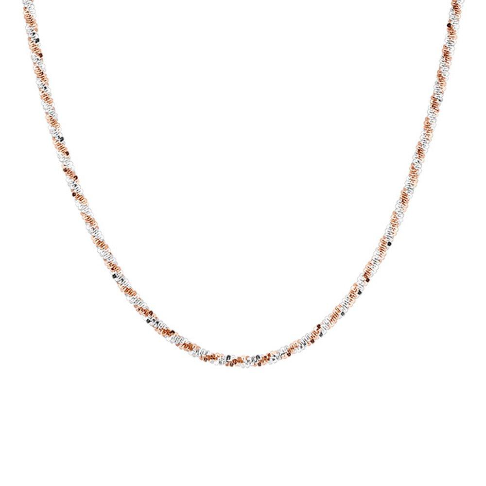 J.Livera Two-Tone Chain Necklace (Jjjtn04Bs049Sc420)