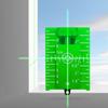 Carte cible de niveau laser professionnel Plastique Rouge/Vert Ligne Faisceau Distance Plaque Outil d'amélioration des points de lignes laser