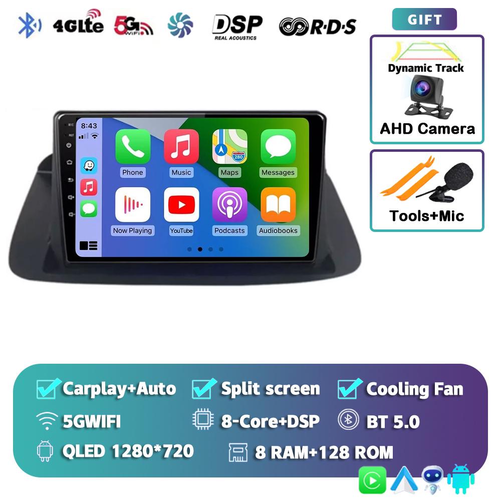 Android 14 Carplay Car Radio For Honda Accord 8 Spirior 2008-2013 GPS Multimedia Video Player Navigation GPS DSP WIFI+4G Stereo