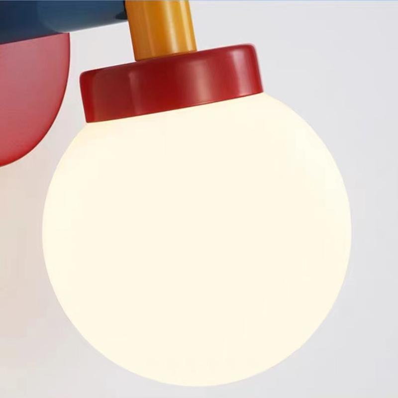 Memphis Retro Colorful Wall Lights Nordic Modern Wall Light for Home Bedside Aisle Room Decor Macarone Children's Room LED Light