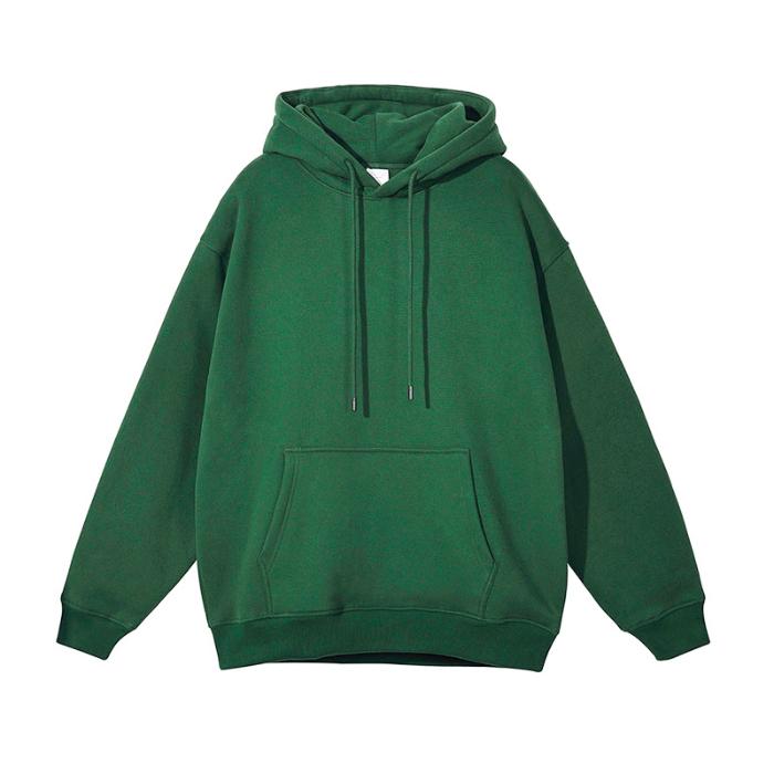 Unisex Pullover Women Men Couple Hoodie Autumn Winter Cotton Sweatshirt Solid Color Drawstring Pocket Loose Streetwear Casual Warm Pullover Top