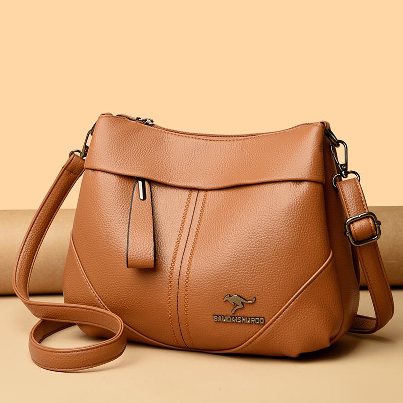 New Women's PU Leather Handbag Lady Tote Bag Large Capacity Crossbody Bags Women Hobo Bag Female Shoulder Bag Handbag and Purses