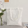 New Women Shoulder Bags Canvas Female Reusable Shopping Bags Large Capacity Handbags Casual Foldable Bag for Ladies