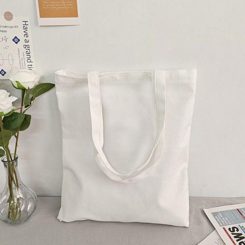 New Women Shoulder Bags Canvas Female Reusable Shopping Bags Large Capacity Handbags Casual Foldable Bag for Ladies
