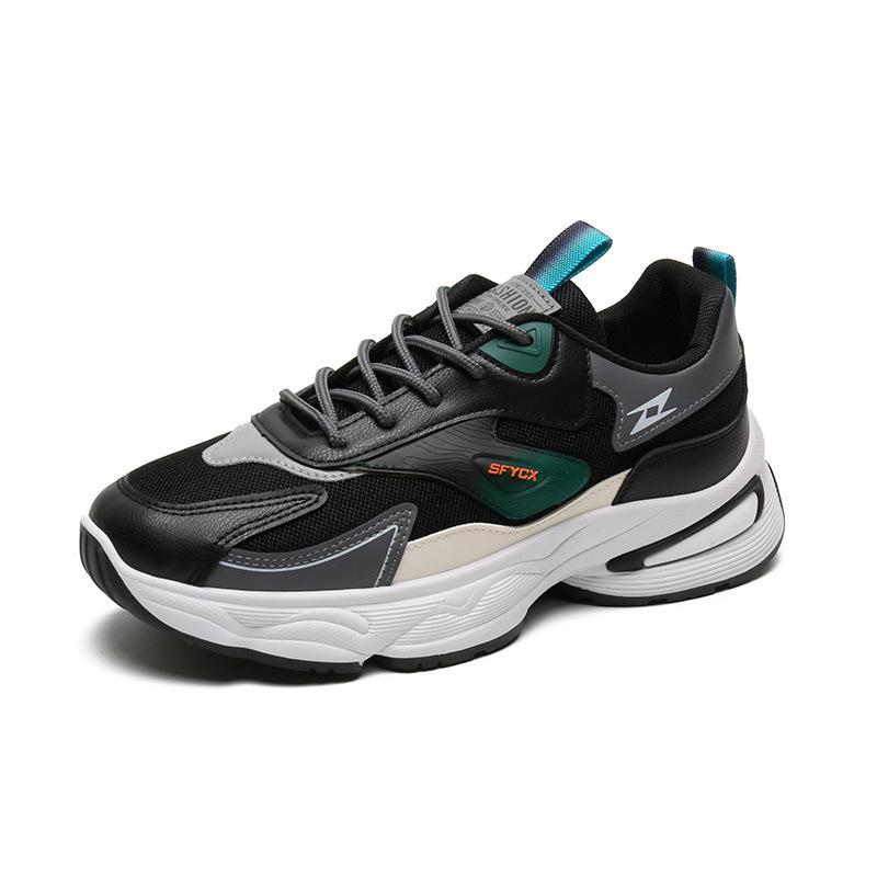 2025 toamnă și iarnă nou trend pantofi de catifea pentru bărbați versatil suprafață din piele pantofi sport casual pentru bărbați talpă groasă înălțare pantofi de tată